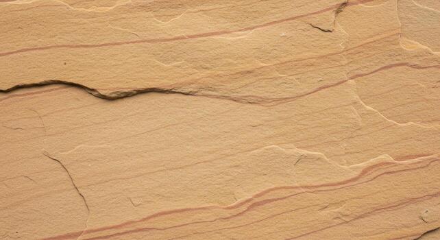 el ligero marrón arenisca superficie vitrinas único natural horizontal líneas y sutil texturas creando un visualmente atractivo geológico modelo. foto