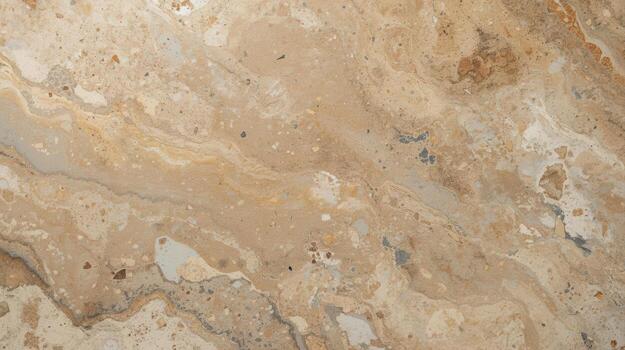 The abstract background showcases a natural stone texture with swirling earthy beige, tan, and light brown patterns creating an organic aesthetic. photo