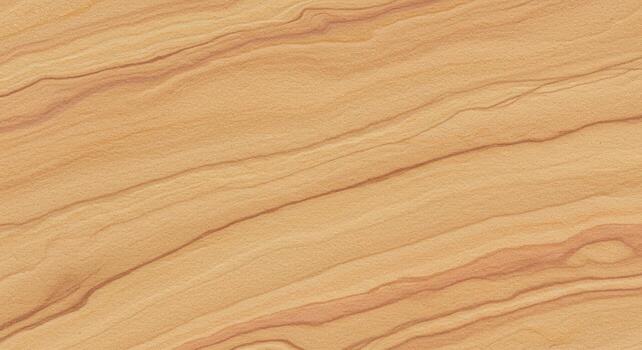 Detailed close-up showcases the smooth surface and flowing grain patterns of a warm, light brown wooden board in a seamless texture image. photo