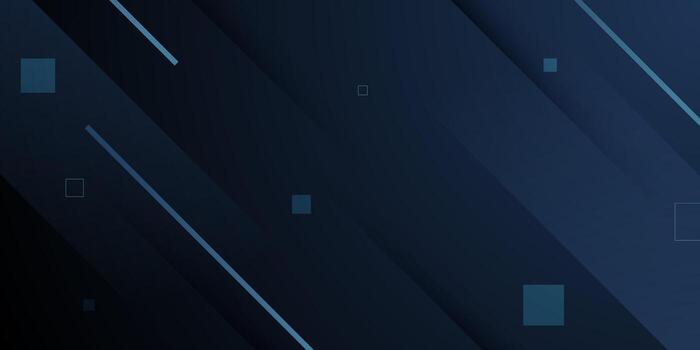 Abstract dark blue futuristic overlap shapes pattern background. Simple banner cool design concept background. vector