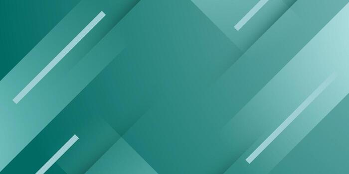 Abstract green banner background. Colorful overlap square shapes pattern concept. vector