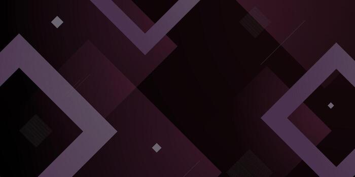 Abstract dark color background with square shapes pattern design. Simple and elegant banner concept design background. vector