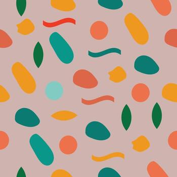 Abstract colorful geometric pattern background vector