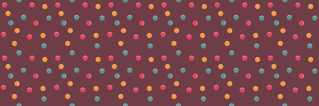 espolvorear sin costura modelo. retro caramelo textura vector