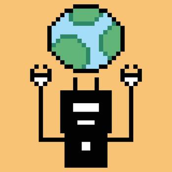 dibujos animados de robótica ingeniero automatización robot larva del moscardón 8 poco diseño. vector