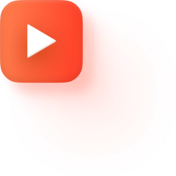 suave 3d rojo jugar botón botón png