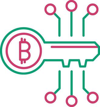acceso llave seguridad código vector