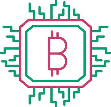 Computer Chip Electronic Processor vector