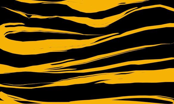 Abstract yellow brush stroke background on dark surface with dynamic wave texture, creating a bold and energetic visual design, perfect for backgrounds, packaging, and creative decorative projects vector