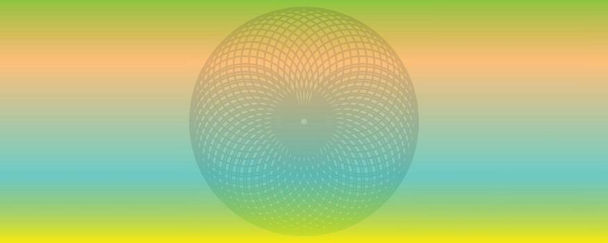 Geometric sphere abstract pattern gradient background. vector