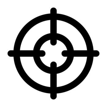 A line style icon of a ring used for rescue in water, symbolizing safety and emergency. vector