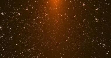 de långsam falla av de textur element skapar ett atmosfär av vinter- lugn. ett abstrakt bakgrund med stor och små partiklar imiterar en naturlig fenomen. looping sömlös animation.111 video