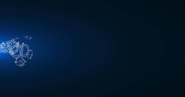 dispersione diverso varianti di il design di il strutturale formule di piridina. chimico fantasie. astratto animazione.344 video