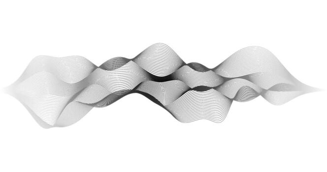 Radio Signal wave element for design Digital frequency track equalizer and Science Technology vector