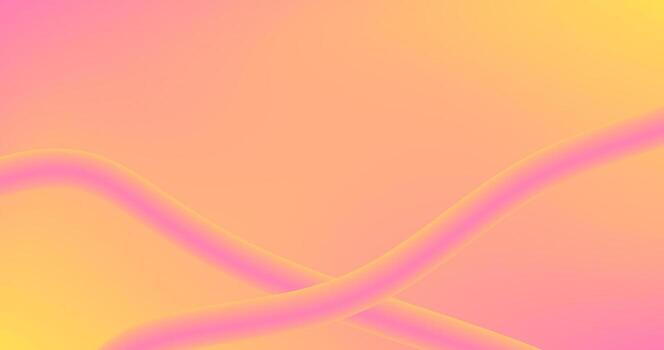 Copy Space Abstract background with pink and orange wavy lines Gradient Design vector