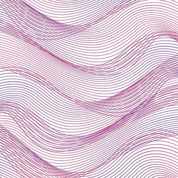 pattern with colorful abstract lines vector