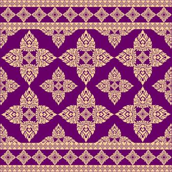 Nature-Inspired Pattern with Calm, Balanced Flow vector