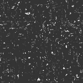 Seamless grunge effect frame. Overlay effect for creating aging and shabby effects. Monochrome design element. Dirty background vector