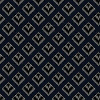 Geometric luxury pattern. Seamless ornamental pattern background. Artistic geometric dark line pattern background. vector