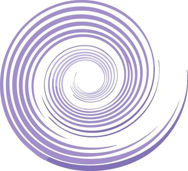 Abstract Swirl Pattern Design Flowing with Lavender Tones and Lines, Creative Graphic Element vector