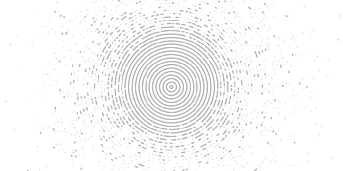 Abstract white background from lines. Circular drawing from the line. Design element. vector