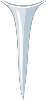 Abstract illustration of a modern shape with soft gradients, isolated on white vector