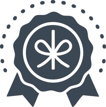 resumen Insignia diseño con cinta y circular modelo elemento vector