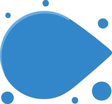 resumen forma con puntos azul geométrico modelo icono diseño vector