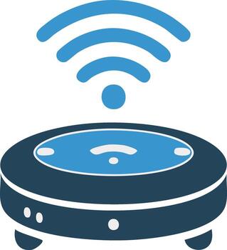 inalámbrico enrutador ilustración red comunicación tecnología dispositivo conexión concepto vector