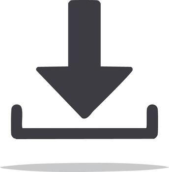 descargar icono símbolo indicando datos transferir y digital archivo ahorro operación vector