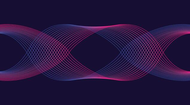 ondulado mezcla curvo antecedentes degradado resumen diseño ilustración vector