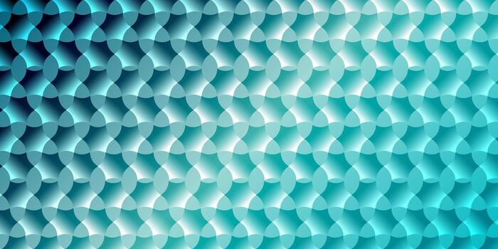 Abstract geometric pattern with shimmering turquoise and blue hexagonal shapes creating a textured futuristic background effect vector