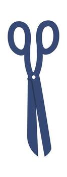 Scissors shoemaker tool vector