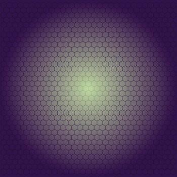 hexágono antecedentes con degradado ligero - moderno textura y modelo vector