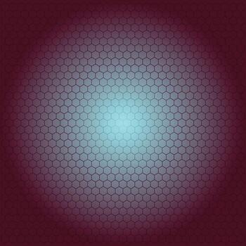 resumen hexagonal modelo antecedentes con frio azul ligero degradado efecto vector