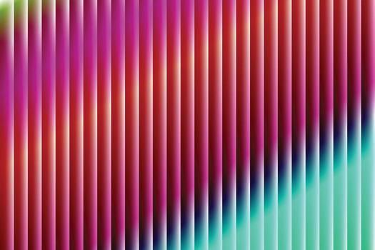 Vibrant abstract vertical stripes gradient of colors in a textured pattern vector