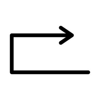 puntero icono colocar. flecha ilustración signo. dirección símbolo o logo. diseño para web y aplicación vector