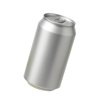 pianura bibita può con trasparente sfondo, minimo stile per modelli, marchio, e confezione design. png