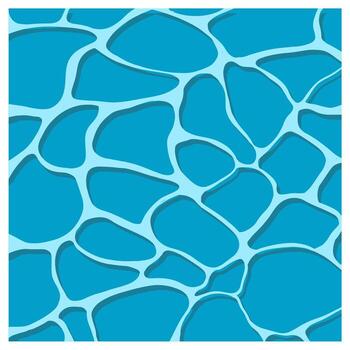 Blue Water Reflection Abstract Pattern vector