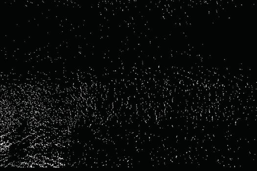 negro y blanco grunge antecedentes textura con granoso ruido cubrir. alto contraste resumen moteado angustia efecto para retro diseño. vector