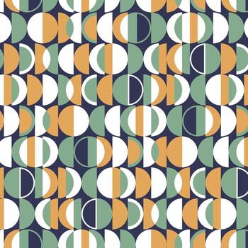 geométrico modelo con el círculos antecedentes vector