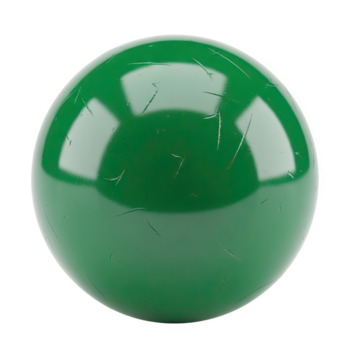 lustroso verde esfera reflejando ligero aislado resumen redondo objeto brillante suave superficie png