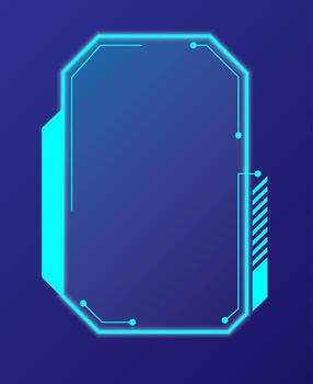 creativo ui diseño exhibiendo innovador elementos para futurista aplicaciones vector