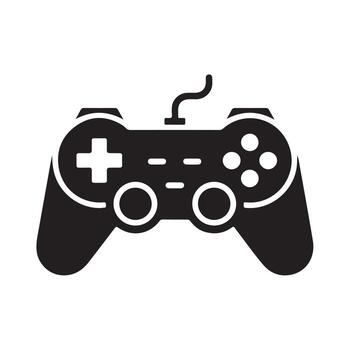juego controlador retro gamepad diseño icono vector