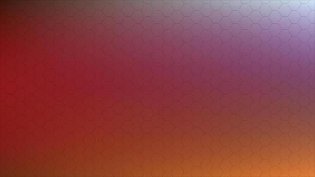 Red Purple and Orange Gradient Hexagon Pattern Background vector