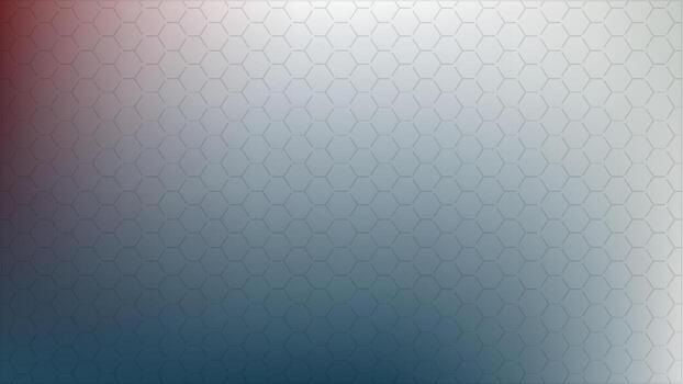 Hexagonal Pattern with Blue and Red Gradient abstract vector
