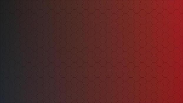 Red and Black Hexagonal Grid Gradient Background abstract vector