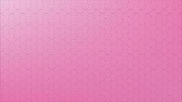 Pink Hexagon Pattern Gradient Background abstract geometric vector