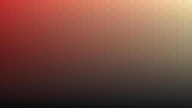 Reddish Brown and Beige Gradient Hexagon Pattern Background vector