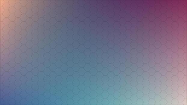 Hexagonal Pattern Soft Gradient Background abstract vector